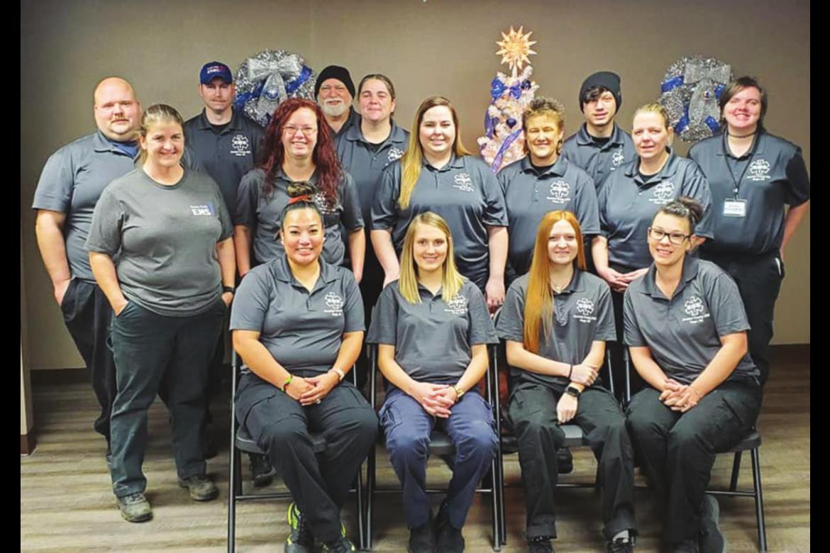 Fourteen people graduated the Choctaw County Ambulance Authority’s EMT-Basic course in mid-December. Sara Richmond served as the instructor. She commended Hugo Fire Department and City Body Wrecker Service assisting with the vehicle extrication-portion of the course.