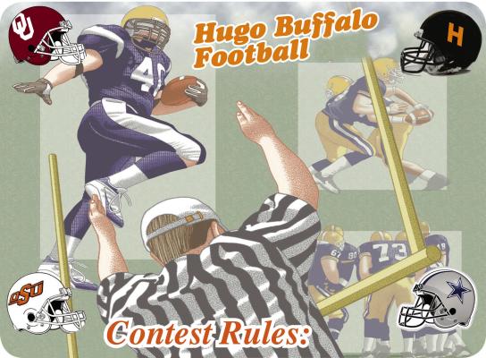 73rd Annnual Hugo News Football Contest!