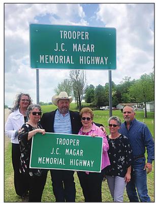 Stretch of highway dedicated to fallen trooper