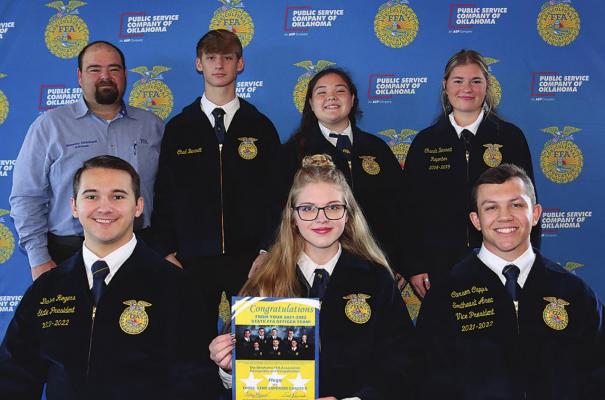 Top Left: Hugo FFA Chapter.