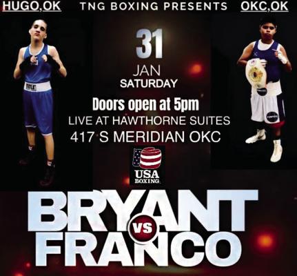 Hugo’s Bryant will fight in OKC