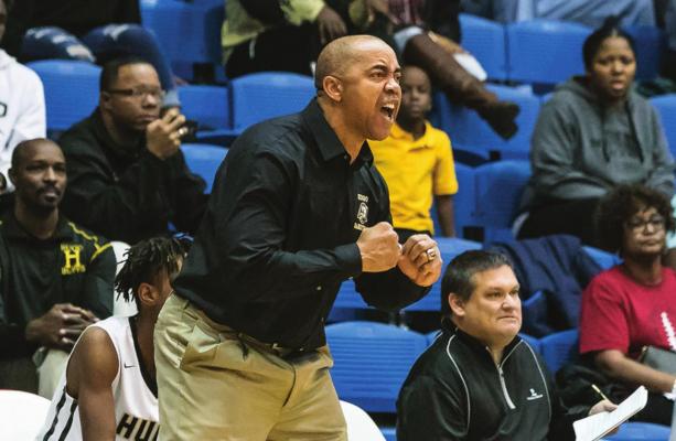 BUFFALO BASKETBALL COACH DARNELL SHANKLIN says this year’s team will be a bit younger than in recent years. Coach Shanklin is one of the most respected head coaches in the state, and his teams are always expected to be competitive and well mannered wherever they compete. Hugo News Photo / Bobby Hamill