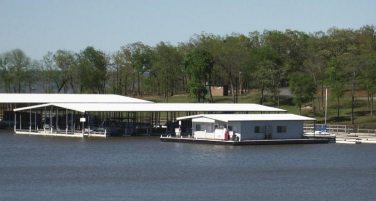 Fishing, lodging and trail rides at Hugo Lake State Park