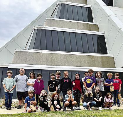 Fort Towson Elementary third grade students from Mrs. Cloud and Mrs. Birdsong’s third grade classes took a field trip to the Museum of the Red River in Idabel, Okla. They enjoyed making a pinch pot and seeing our state’s dinosaur.