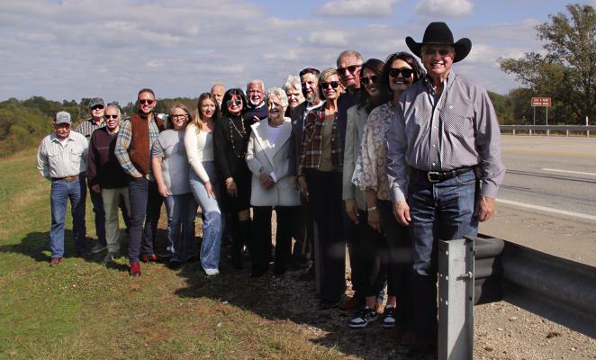 Sawyer bridge dedicated to Cecil Peters