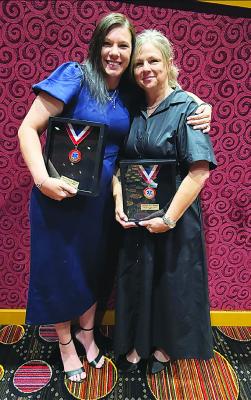 Choctaw County EMS celebrates 2026 Star Life Recipients Arron Mack, Jennifer Moore