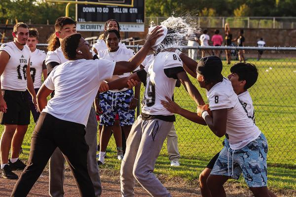 PIED! The Hugo Buffaloes held their annual Pie Auction last week at Gene Nesbit Stadium. The auction was reported to have brought in more than $4,000. More can be found on today’s Sports, pages 1B &amp; 2B! Hugo News Photo / Bobby Hamill