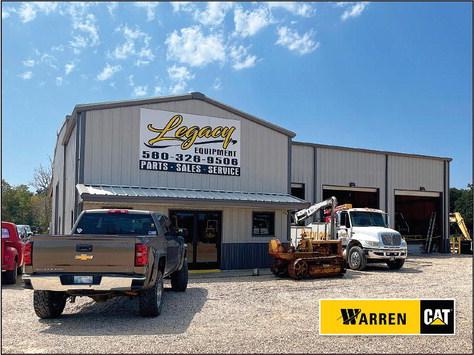 Warren CAT purchases Legacy Equipment in Hugo