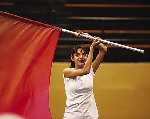 Hugo High School Band, Color Guard present a night of entertainment