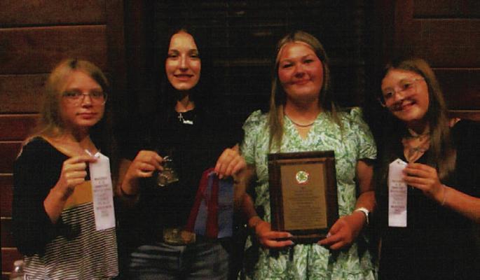Fort Towson all girls team competes in National Forestry Judging contest