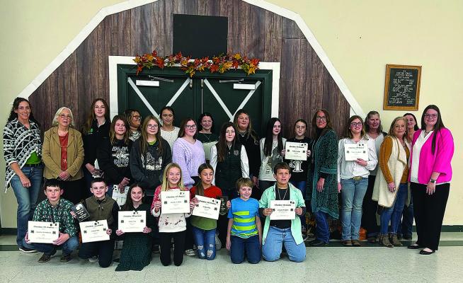 Choctaw, Push. Counties hold 4-H Banquet
