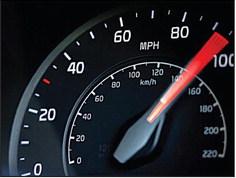 Speeding catches up with you