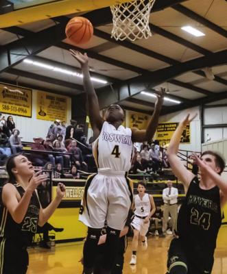 CRAIG JEFFRIES puts up two for Boswell.