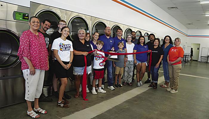 Ribbon cutting welcomes Clean Play to Hugo’s business community