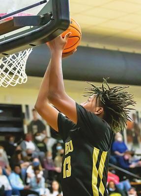 DAWSON BOSTIC has become one of the Buffaloes’ most effective weapons in the paint on both ends of the floor this season. Along with Treyvon Brown, the Buffaloes are solid inside, often drawing double teams that open up shots from the perimeter.
