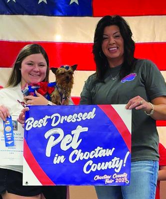 It happened at the Choctaw County Fair...