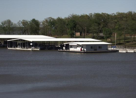 Fishing, lodging and trail rides at Hugo Lake State Park