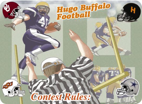 72n d Annnual Hugo News Football Contest!