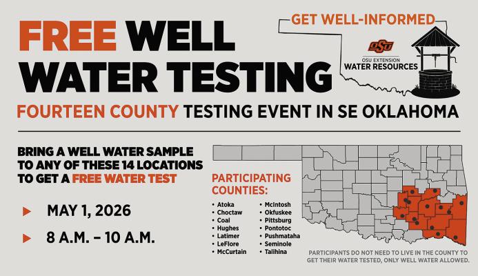 Sen. George Burns highlights free well water testing event, encourages residents to report water concerns