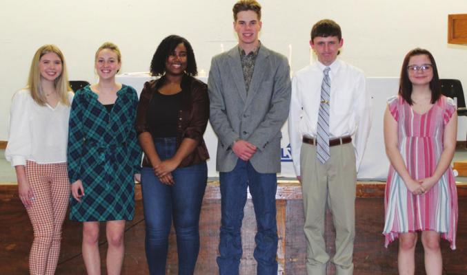 Students inducted to NHS...