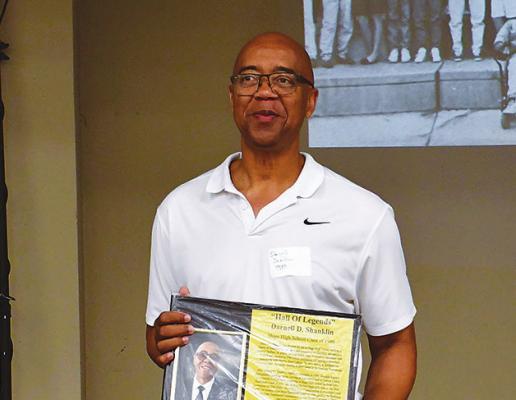 Three inducted into Hugo’s Halls of Legends during recent homecoming events