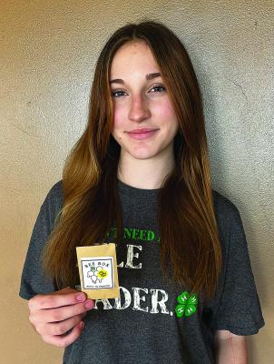 Local girl creates service project to save the pollinators