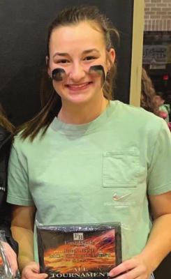 Keeley Johnson... All Tournament!
