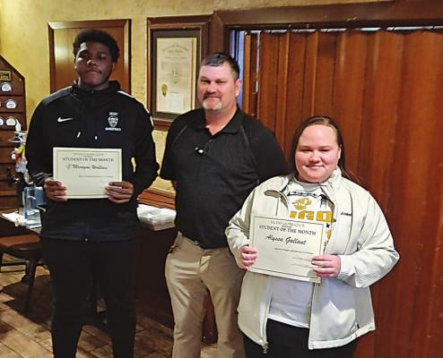 Lions Club Students of the Month