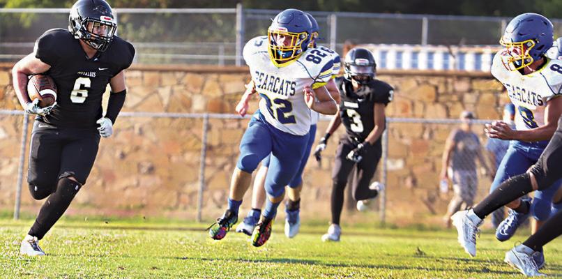 Junior Buffaloes drop Bearcats, 20-6