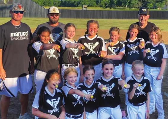 Fort Towson Tigers are 10-U Softball Champs!