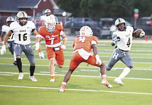 Honey Grove Warriors overpower the Buffaloes, 48-0