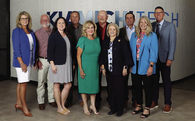 Photo (left to right): Shelley Free, Ron Boyer, Anne Brooks, Bobby Long, Colette Harper, Larry Culwell, Betty Ford, Ernie Taylor, Kelly Grego and Doug Hall.