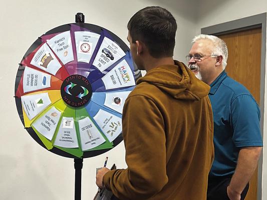 Local high school students get