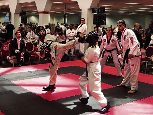 Lucile Morehouse goes 5-0 at Taekwon-do Grand Nationals in Tulsa!