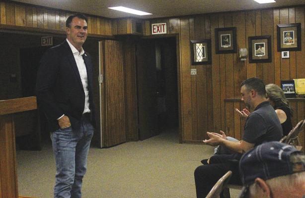 Governor Kevin Stitt recounts accomplishments during 77-county tour