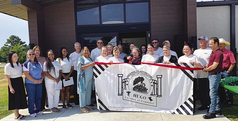 A ribbon cutting ceremony was held last Wednesday for Kiamichi Family Medical Center. Construction on the new clinic is complete and patients will now be seen in the office at 3004 E. Jackston St. For an appointment, call 580.326.9555.
