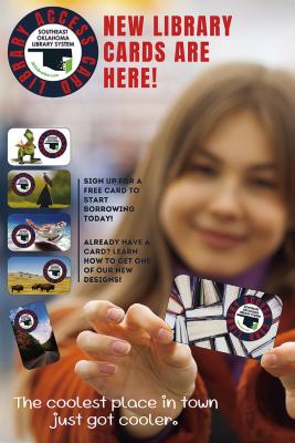 SEOLS celebrates library card sign-up month with new designs
