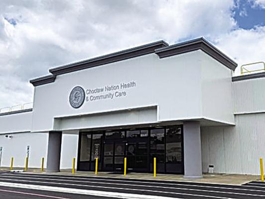 The Choctaw Nation Health and Community Care is located at 818 Dallas St., Talihina, Okla.