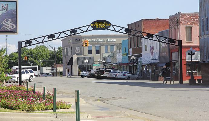 Downtown Hugo gets a facelift