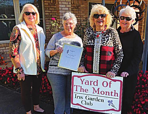 	IRIS GARDEN CLUB