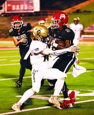 Buffaloes get it all together in big 44-6 win over Okmulgee