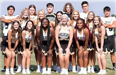 HHS Cheer Team Ready To Back the Buffs!