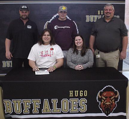 HUGO BUFFALO ALL-DISTRICT OFFENSIVE LINEMAN NOAH JOE