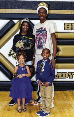 Hugo crowns basketball Homecoming Queen, King