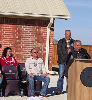 A ribbon cutting