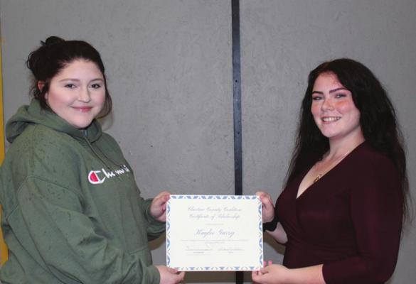Scholarships awarded...