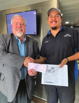 Football Contest winner