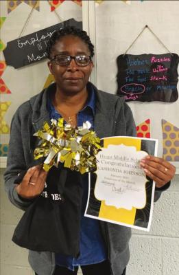 Hugo Middle School announces Students, Employee of the Month