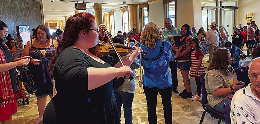 Previous celebrations have brought large turnouts to the Choctaw Cultural Center. On Saturday, July 27 the Choctaw Cultural Center will mark its third anniversary with a full slate of activities for the whole family. Photo Courtesy / Choctaw Nation