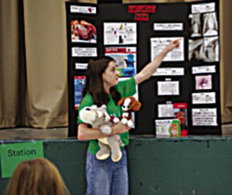 Choctaw County 4-H officers host wildlife project workshop day